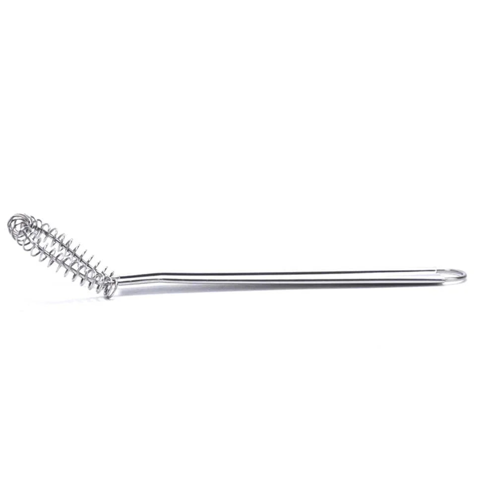Stainless Steel Spring Manual Whisk | Handheld Mini Egg Beater for Smooth Mixing additional angle