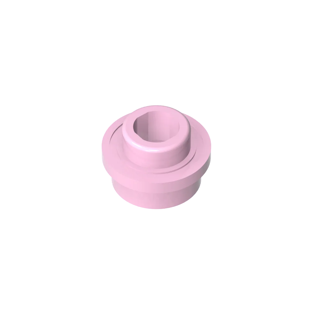 Gobricks GDS-603 PL.ROUND 1X1 W. THROUGHG. HOLE | Compatible Building Brick lifestyle view