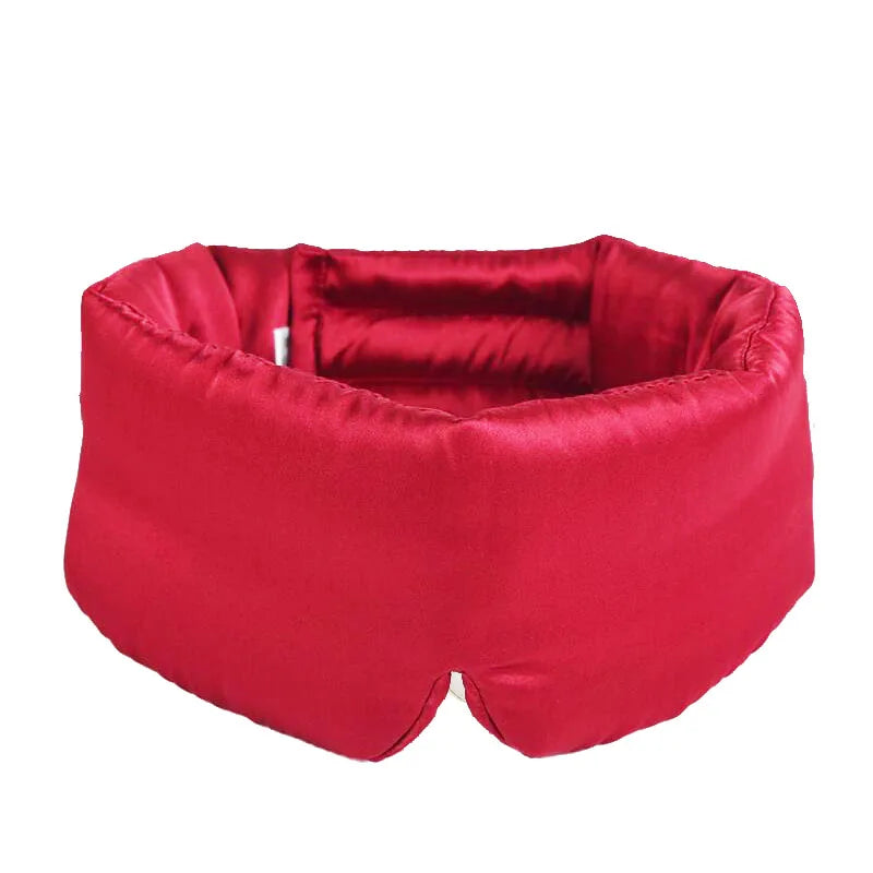 Imitated Silk Sleep Mask | Soft Pressureless Eye Cover for Deep Sleep additional angle