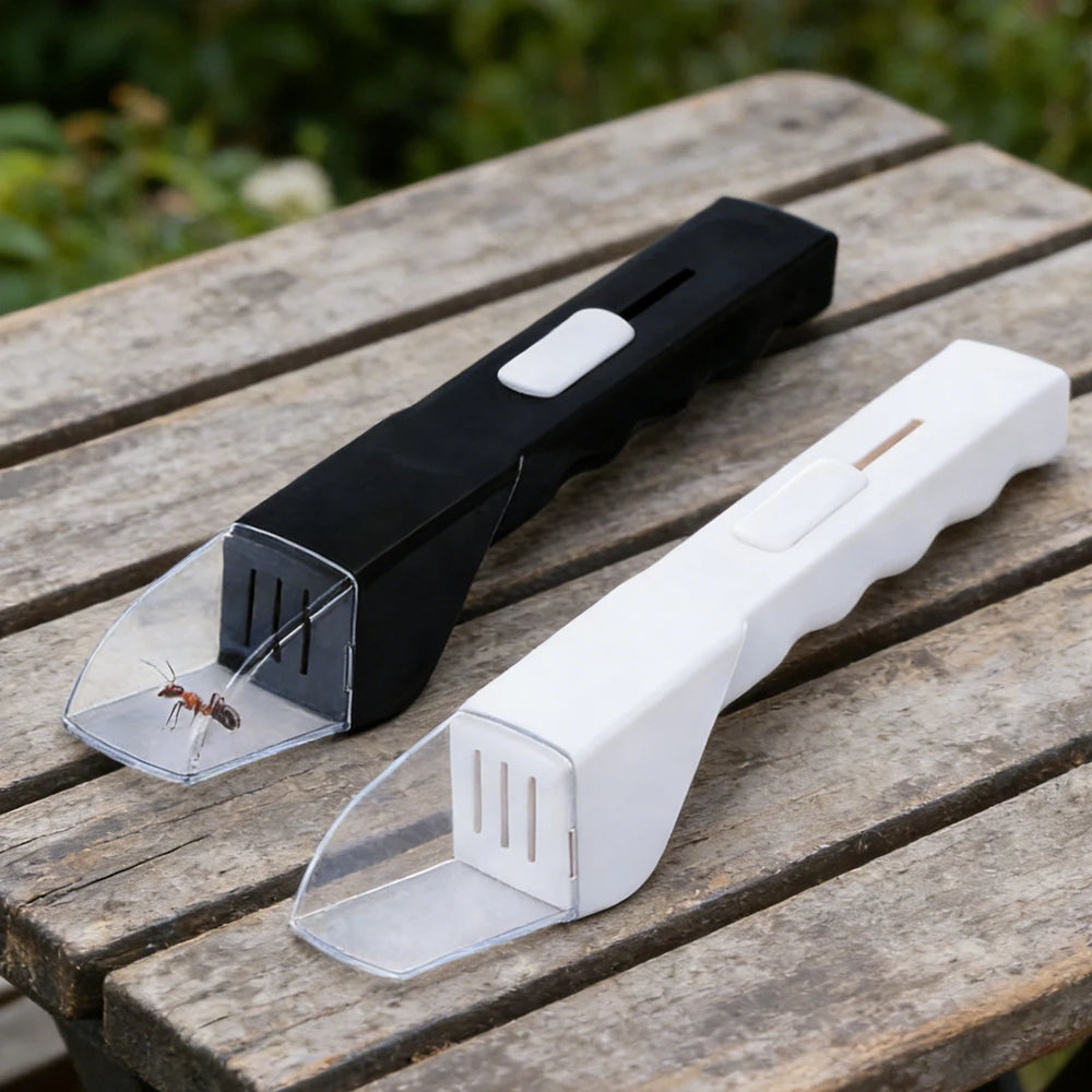 Clear and Humane Insect Catcher | Contactless Bug Trap for Kids and Adults