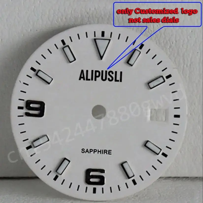 custom watch logo dial time sticker personalized gold silver metal transfer small min alternate view