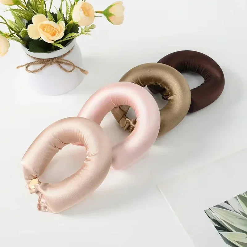 Heatless Hair Curler Set | Satin Flexi Rods for Overnight Curls additional angle