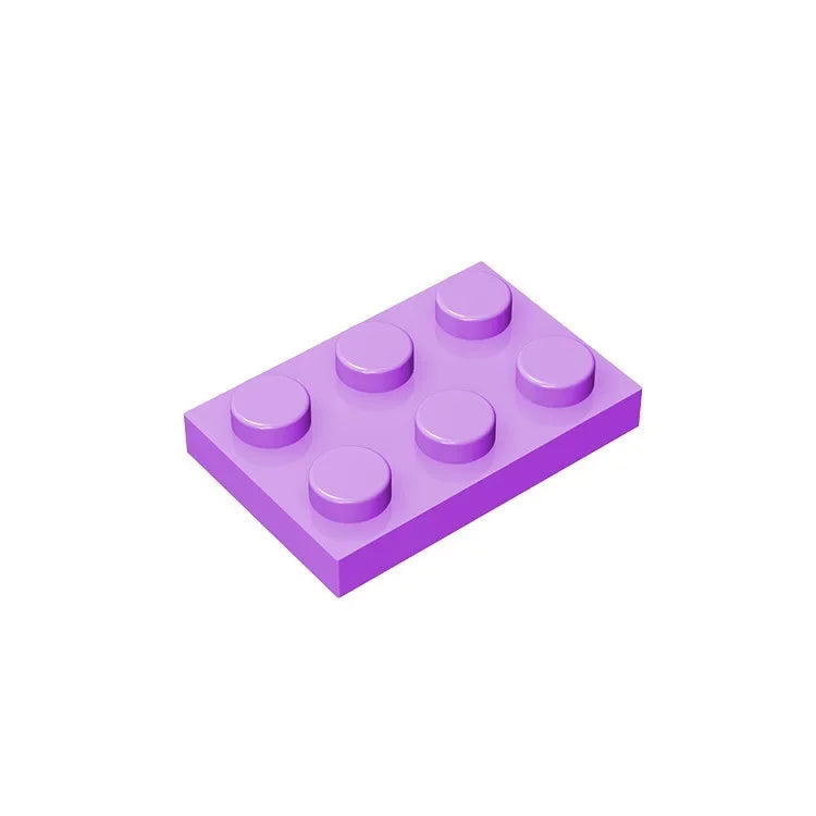 Gobricks GDS-510 Plate 2 x 3 | Compatible Building Block for DIY Projects detail view