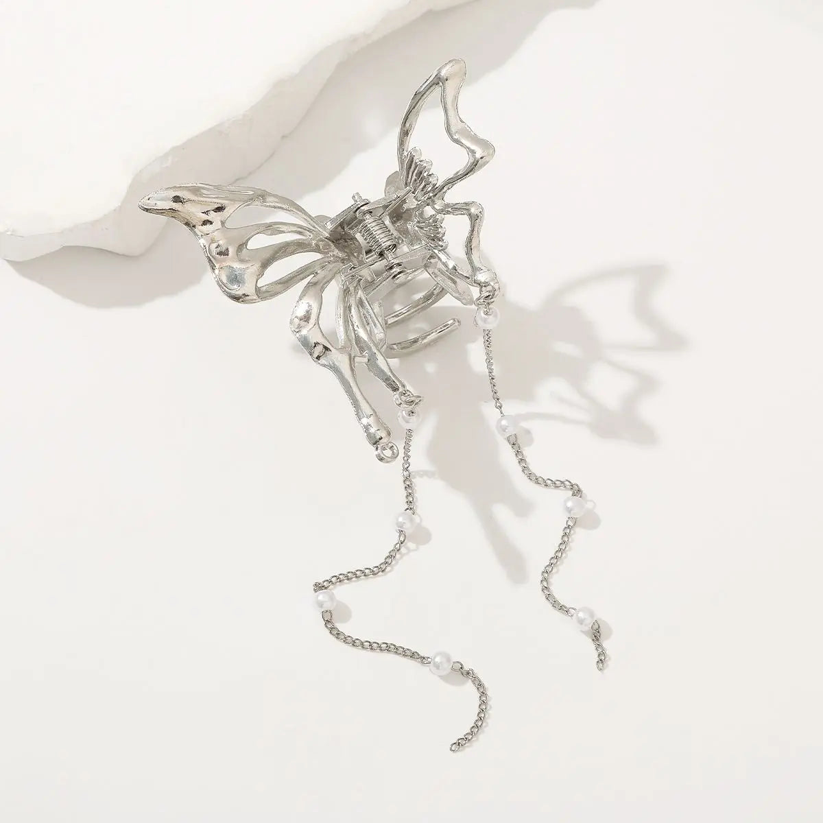 AWAYTR Shark Crab Clips Girls Hairpin Hair Accessories Korean Women Simple Hair Claw Cli detail view