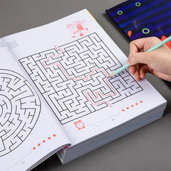Kid's Maze Game Book Intellectual Development Educational Early Learning Toys Student Co detail view