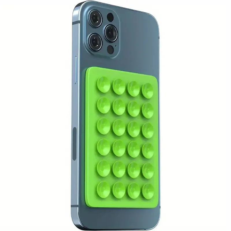 Silicone Suction Phone Holder Mat Multifunctional Suction Cup Wall Stand Square Anti-Sli detail view