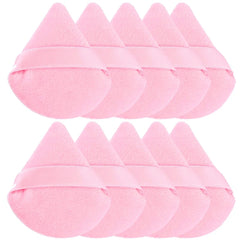 Reusable Triangle Velvet Powder Puffs | Soft Face Makeup Sponges