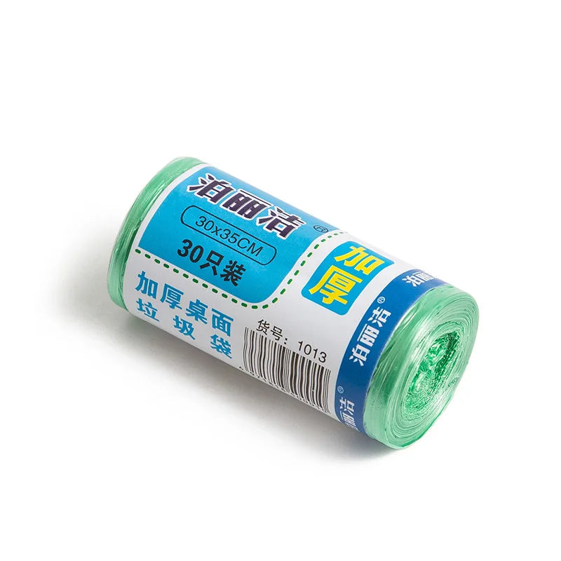 Disposable Mini Trash Bags Recycling Garbage Office Desk Small Trash Can Bags for Car lifestyle view