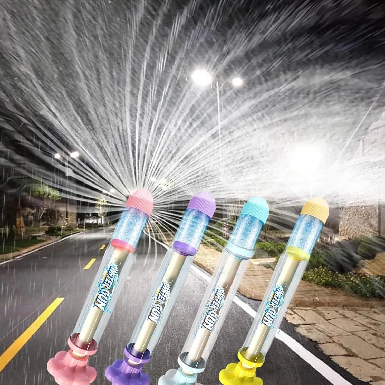 Summer Spray Toy Back Water Gun, Outdoor Water Games, Swimming Pool Lawn Activities, Fireworks Atmosphere Romantic Props