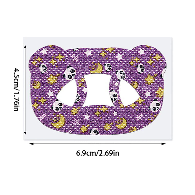 10/30 Pack Anti-Snoring Mouth Stickers | Night Sleep Aid for Nasal Breathing additional angle