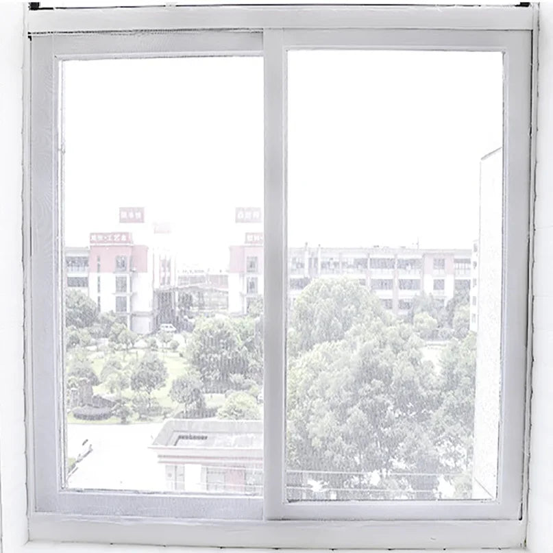 Mosquito Net Screen for Windows | Indoor Insect Fly Mesh Curtain close-up view