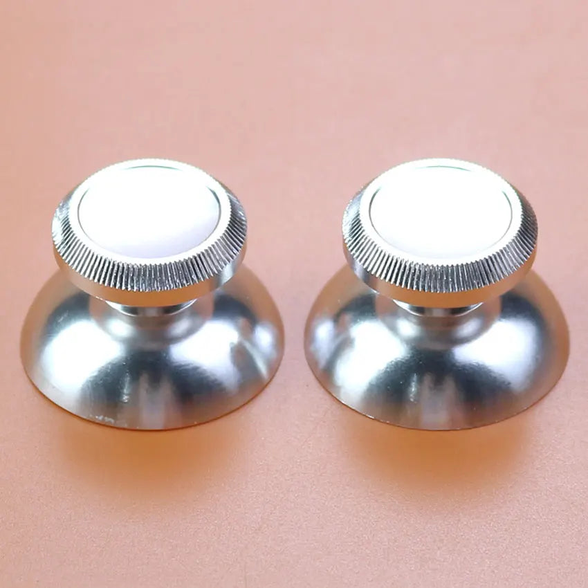 JCD 2PCS Colorful Aluminum Metal 3D Analog Thumb Stick Grip Mushroom Joystick Cap For Xb detail view