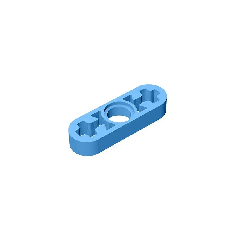 Gobricks GDS-689 Technical Liftarm Thin 1 x 3 | Building Block with Axle Holes Compati close-up view