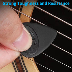 Professional Guitar Pick Electric Pics Frosted Anti-skidding close-up view
