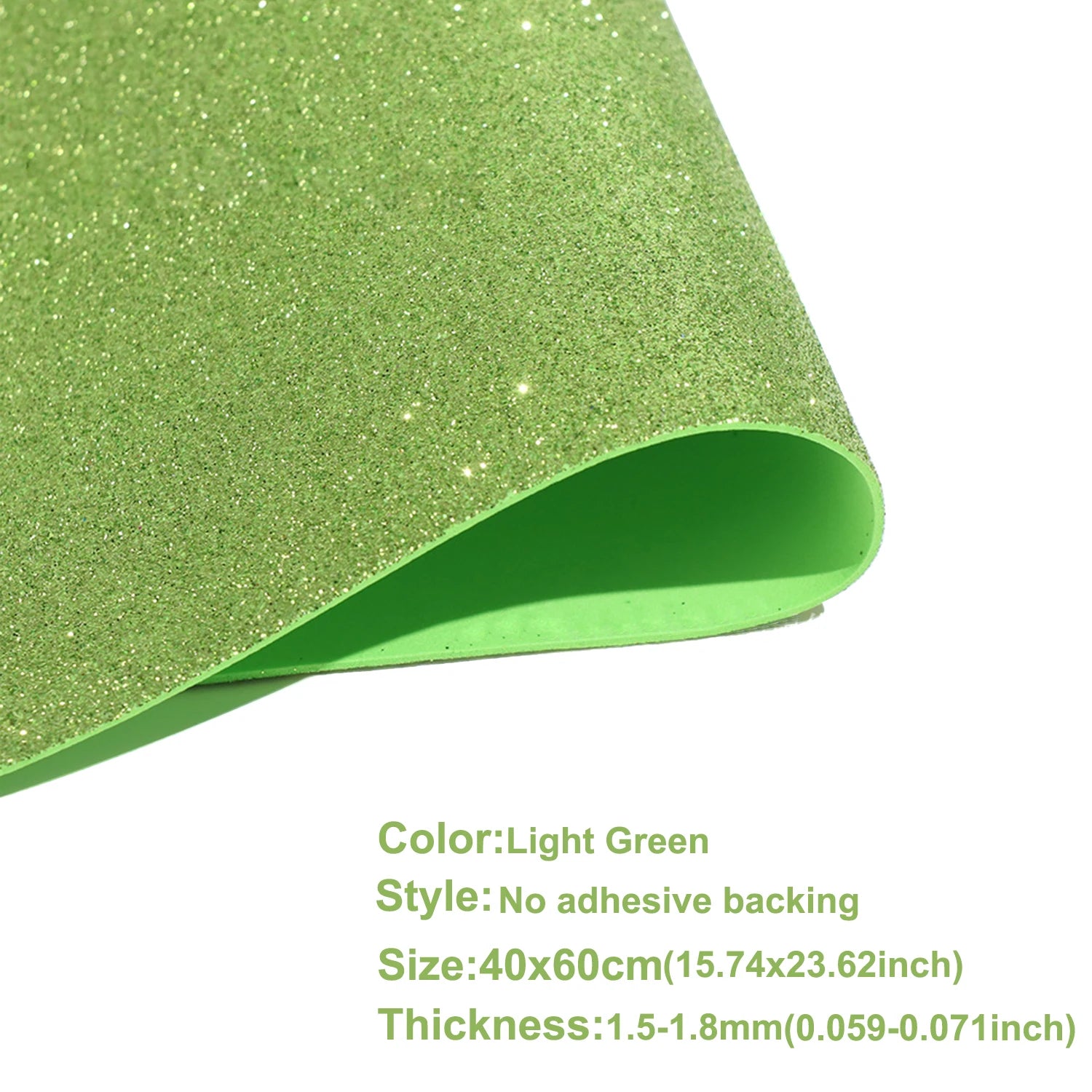 Glitter EVA Foam Sheet 40x60cm | Self-Adhesive Sparkly Foam Paper for DIY Crafts and D close-up view
