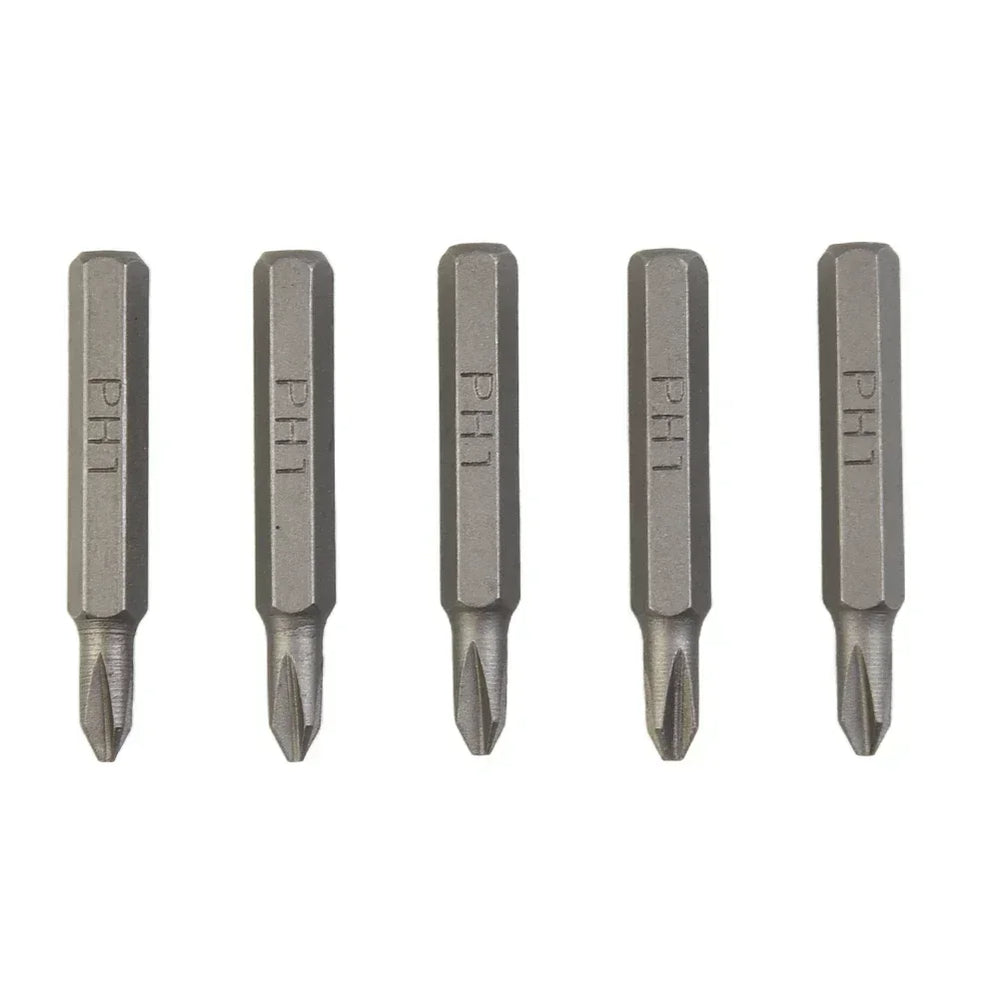 5pcs Cross Screwdriver Bit Set Magnetic Phillips Bits PH0000 to PH2 | 4mm Hex Shank P lifestyle view