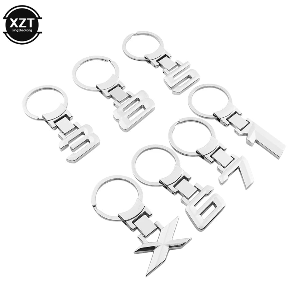 Premium Car Keychain Key Ring | Stylish Metal Accessory for Multiple Car Logos alternate view