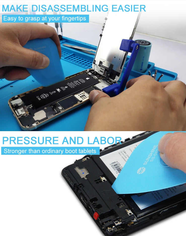 ESD Safe Pry Card Set | Phone Opening and Repair Tool Kit lifestyle view
