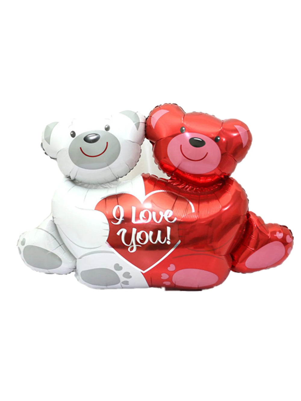 Love Heart Bear Balloon with Stand | Valentine's Day Decor lifestyle view