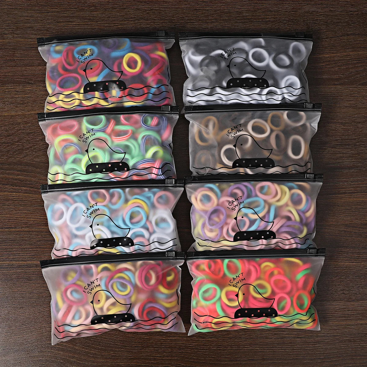 Ties Rubber Band Kids Elastic Hair Leagues Girl Hair for Children close-up view