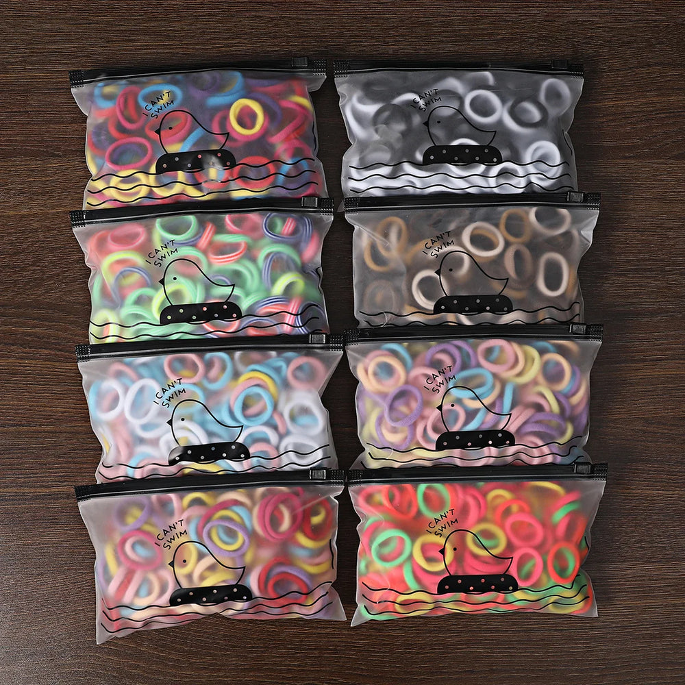Ties Rubber Band Kids Elastic Hair Leagues Girl Hair for Children close-up view