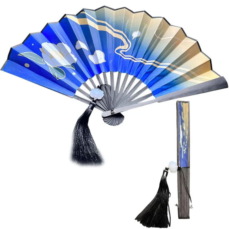 Genshin Impact Ayaka Cosplay Fan | Folding Hand Fan Prop for Cosplay additional angle