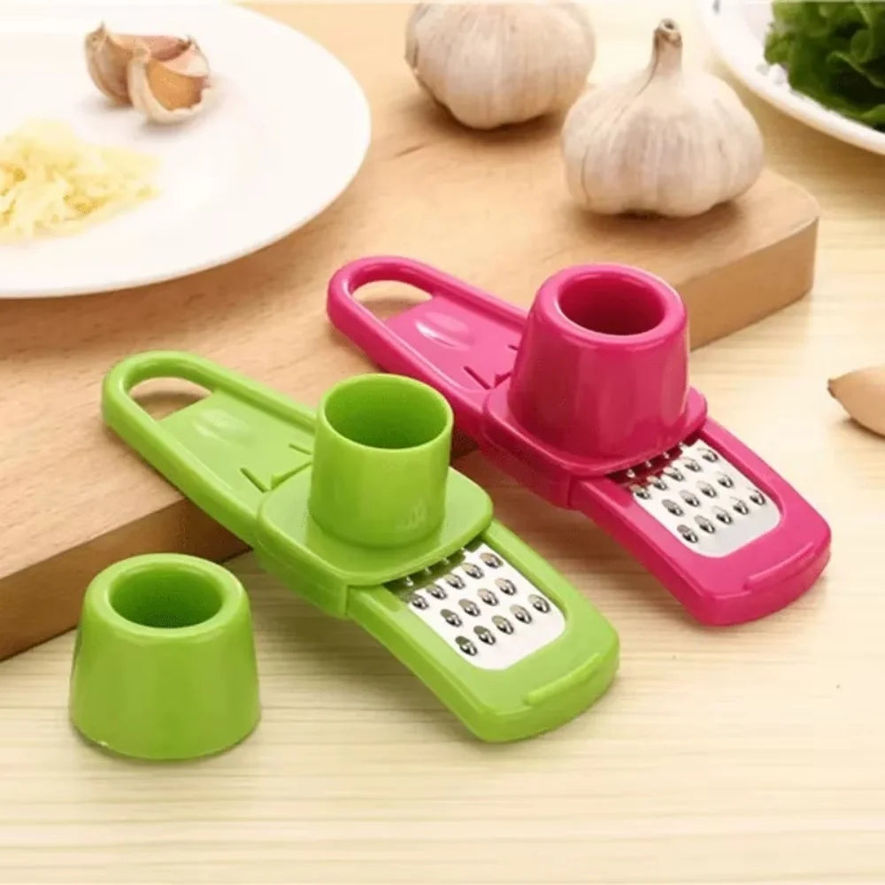 Peeler Ginger Garlic Press Grinding Grater Planer Slicer Garlic Crusher Chopper Coo additional angle