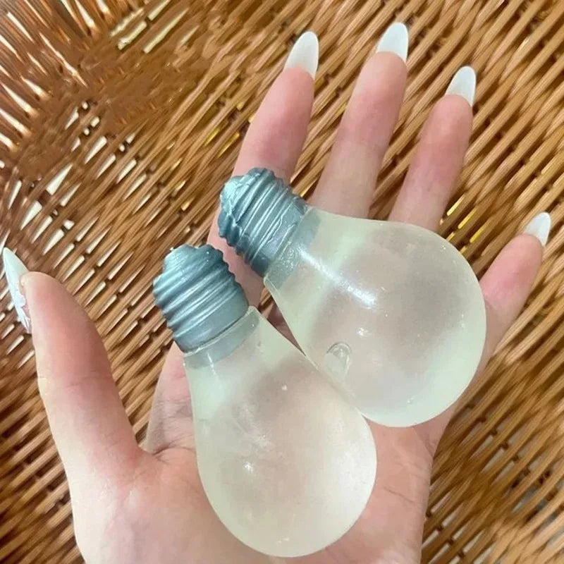Squishy Light Bulb Maltose Toy | Luminous Slow Rebound Sensory Fidget for Anxiety Relief detail view
