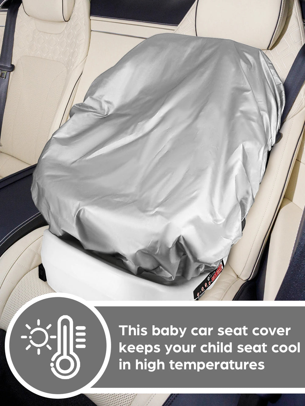 Baby Car Seat Sun Shade Cover UV Blocking Universal detail view