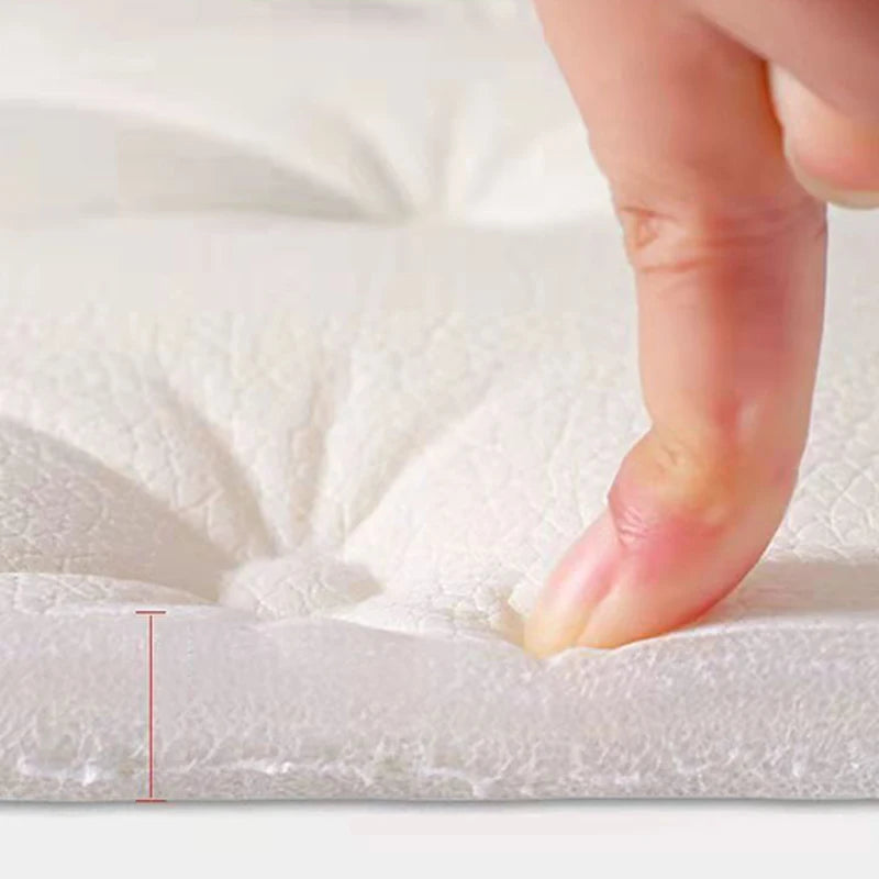 Anti-collision Foam Wallpaper Bedside Sticker | Self-adhesive Soft 3D Wall Padding additional angle
