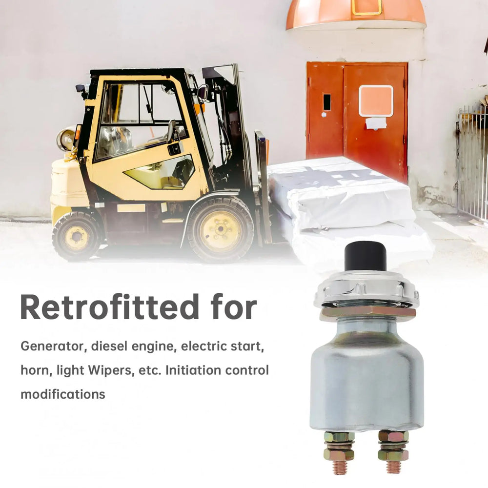 12V JK260 Truck Engine Start Push Button Switch, Wear-Resistant Ignition Starter additional angle