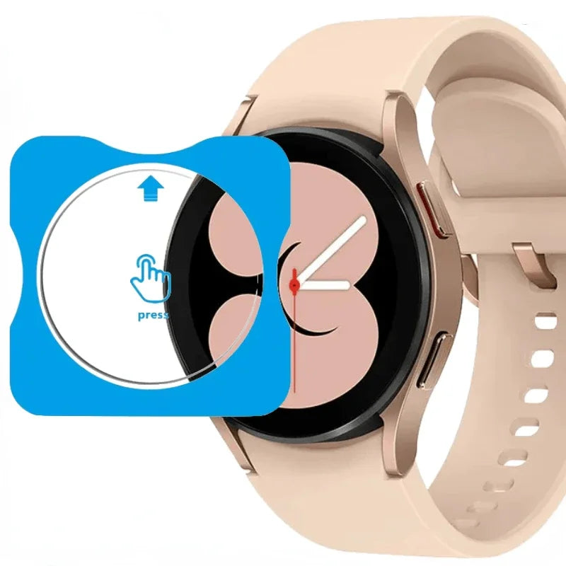 Tempered Glass Film Quick Pasting For Samsung Galaxy Watch 8/7/6/5/4 40mm 44mm Ultra 47mm Protective Screen Film Watch 8 Classic