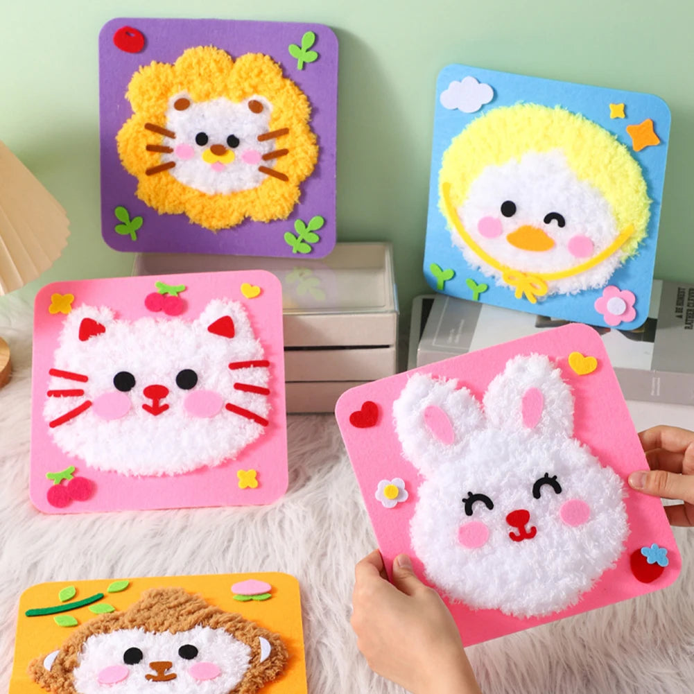 Creative DIY Arts Crafts Cute Animal DIY Educational Sewing Kit DIY Doll Sewing Toys alternate view