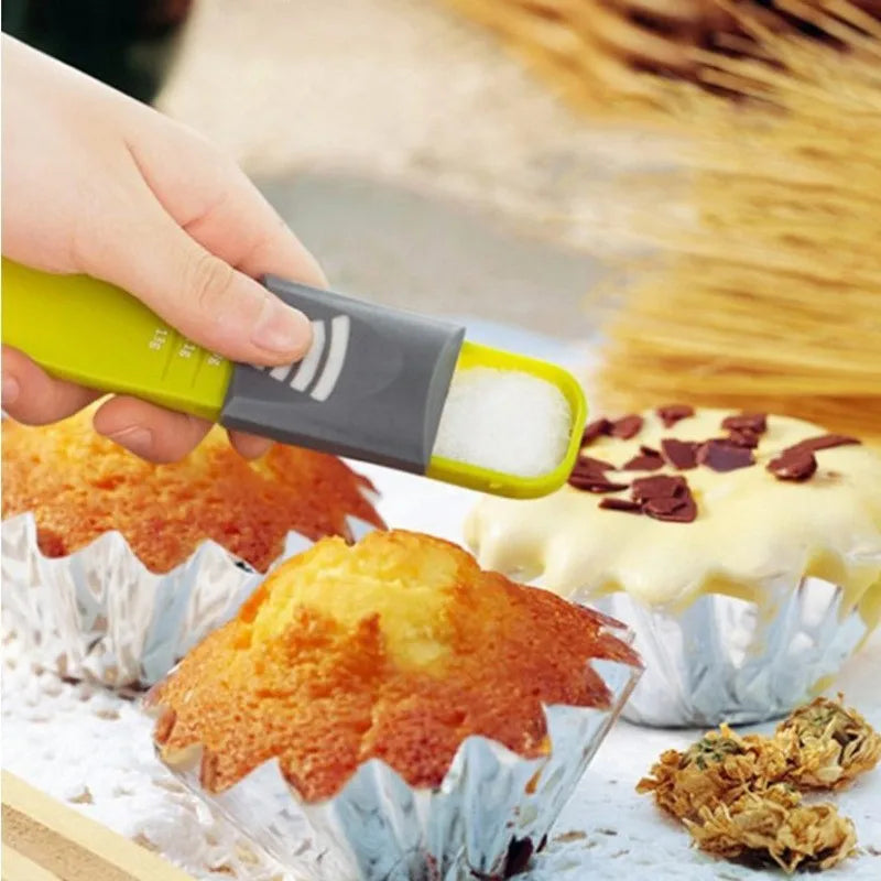 Adjustable Measuring Spoon | Baking Spoon with Scale for Dry and Liquid Ingredients alternate view