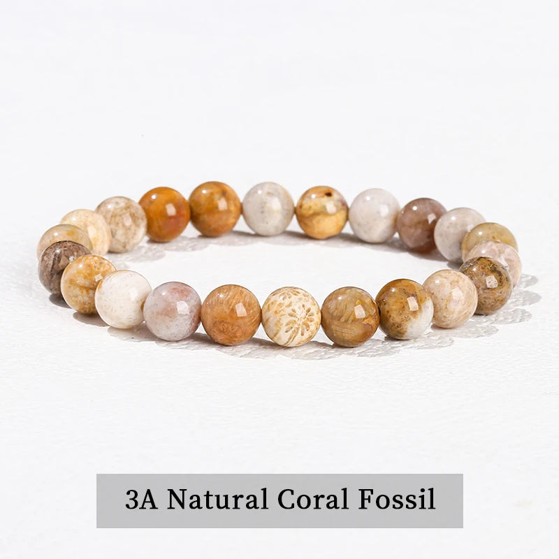 JD Natural Black Spectrolite Flash Smooth Beaded Bracelet Women Men 6 8 10mm Labradori close-up view