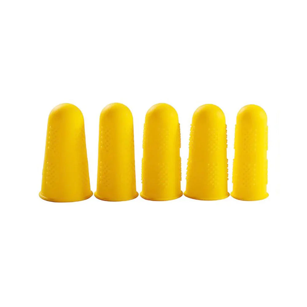 Silicone world 1 Set Silicone Finger Protector With Blade Fruits Vegetable Thumb Knif alternate view