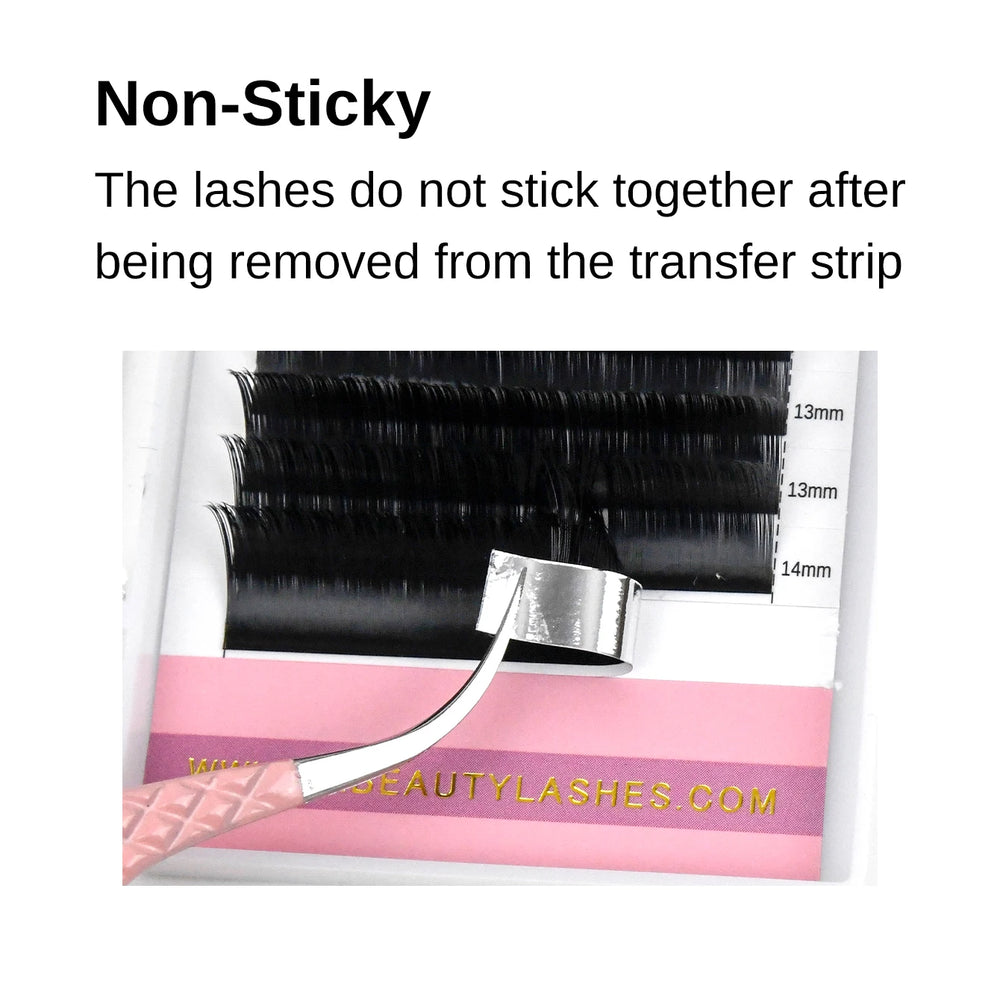 12 Rows Individual Mink Eyelashes | Natural Lash Extensions for Salon Use lifestyle view
