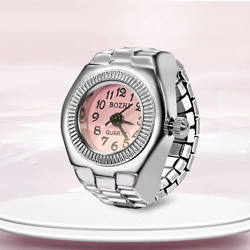 Roman Numeral Punk Gothic Finger Clock Jewelry