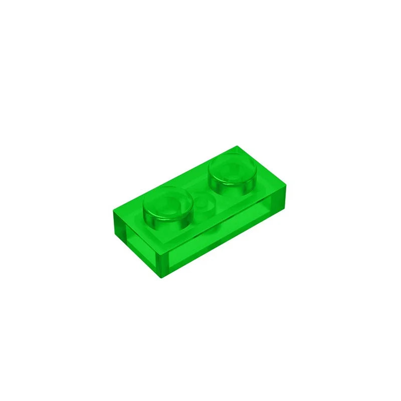 Gobricks GDS-502 Platte 1 x 2 Kompatible Bausteine | 6225 Teile für DIY-Kreationen