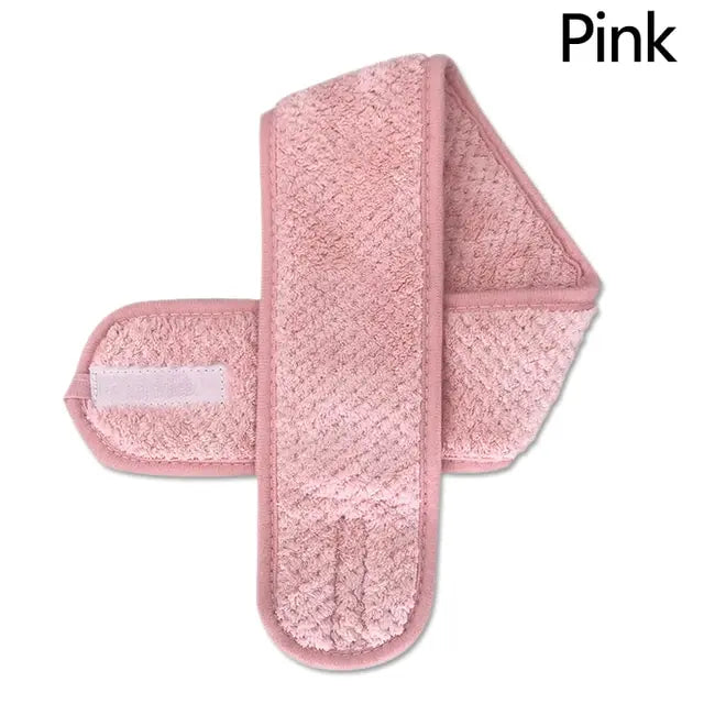 Adjustable Wide Hairband Non Slip Yoga Spa Bath Shower Makeup Wash Face Cosmetic Head alternate view