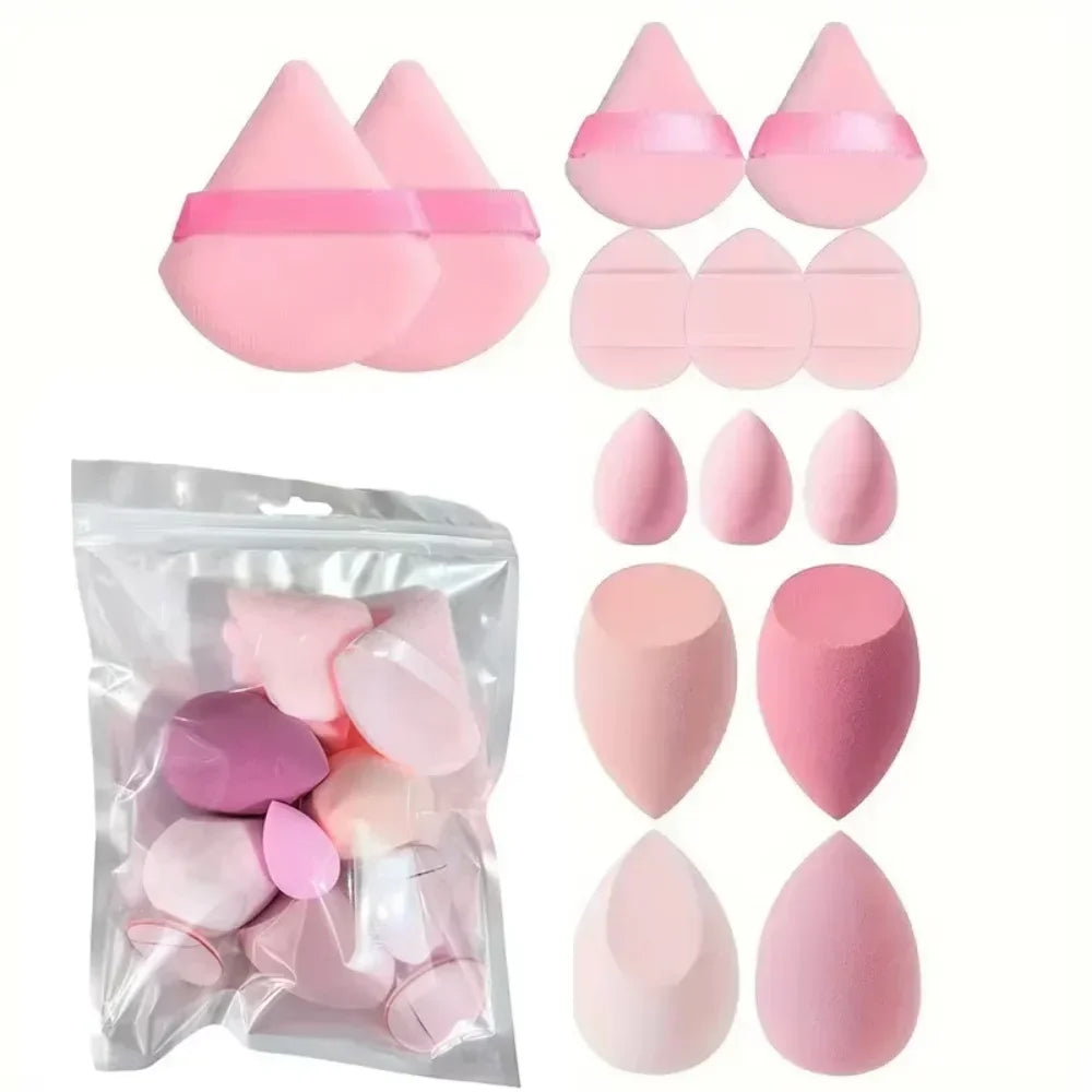 14PCS Makeup Sponge Set | Foundation Blender & Powder Puff Kit alternate view