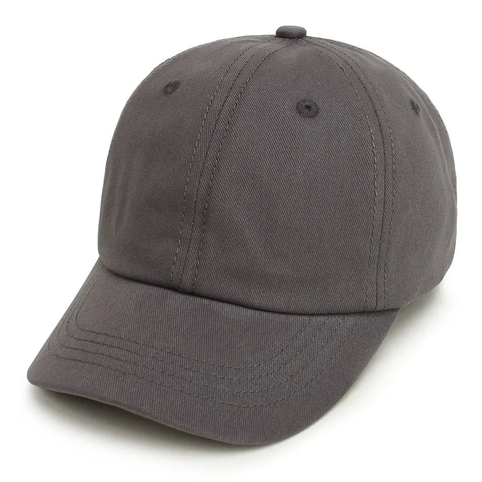 Baby Baseball Cap for Toddler | Low Profile Sun Hat with Adjustable Strap close-up view