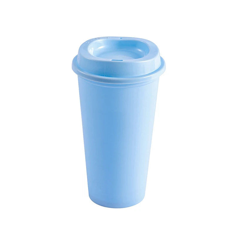Popular Coffee Mug Shatterproof Cup Wide Application Unbreakable PP Lid Travel Bottle close-up view