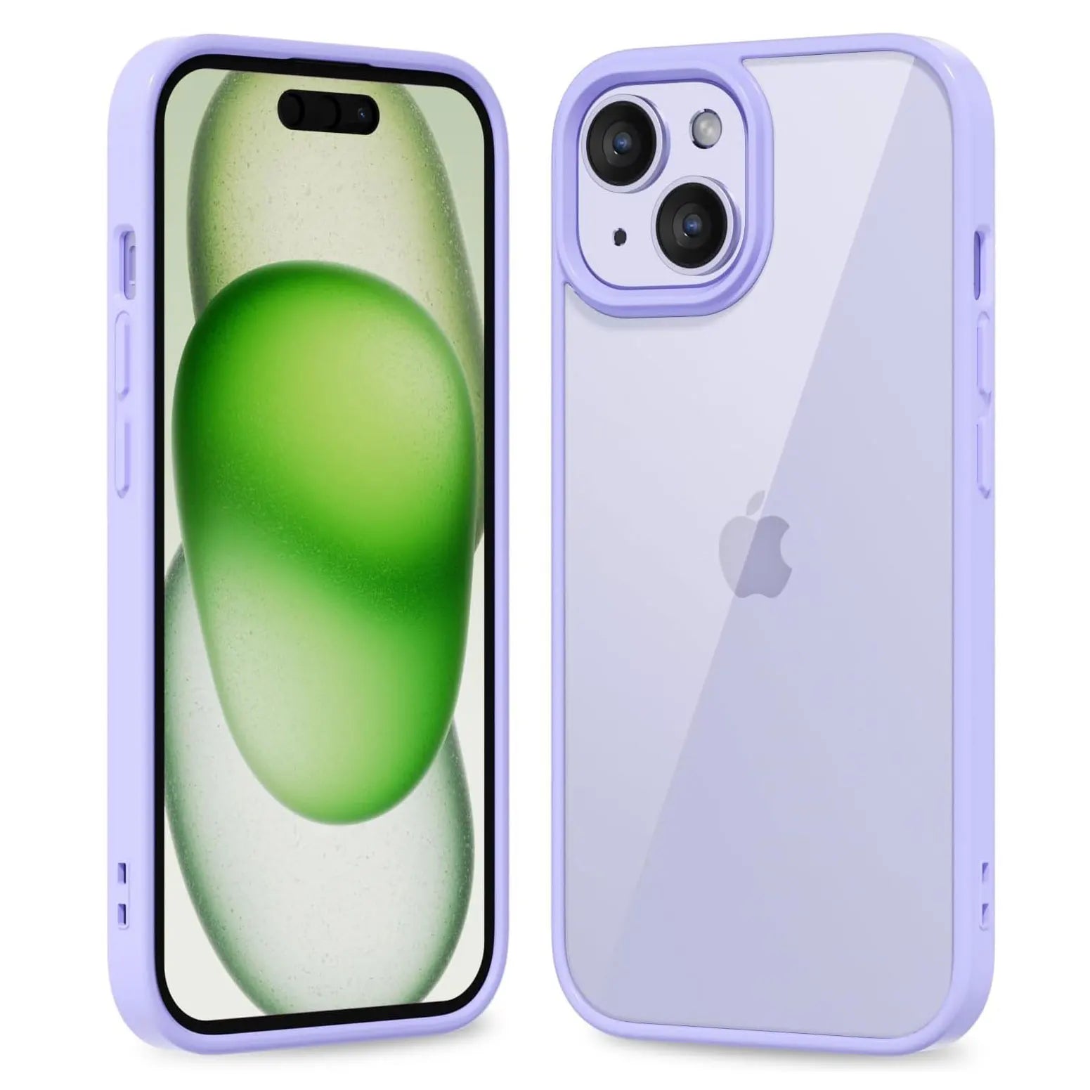 Colour Back Transparent Shockproof Phone Case for iPhone 16 15 14 13 12 11 Pro Max 7 lifestyle view