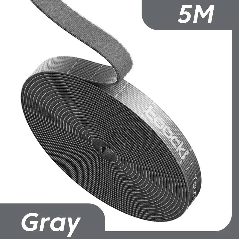 Toocki 5m Organizer Cable Management Tearable Organizador Cables 10mm Width Winder Ti alternate view