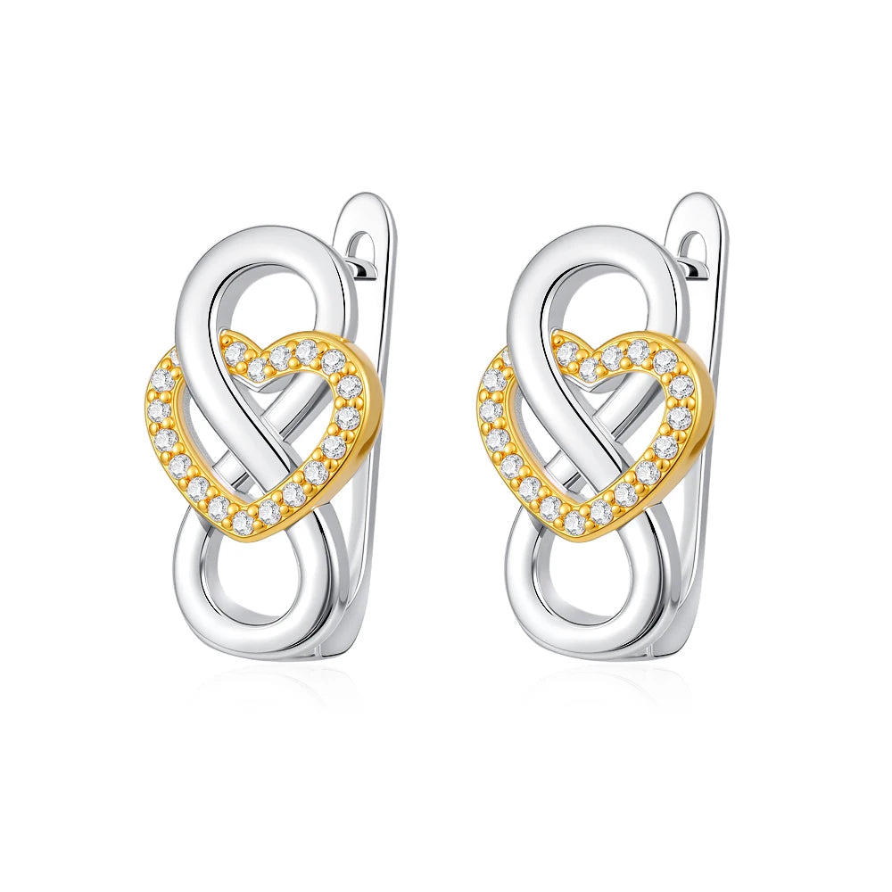 925 Silver Butterfly Cherry Stud Earrings | Fine Jewelry Gift for Women lifestyle view