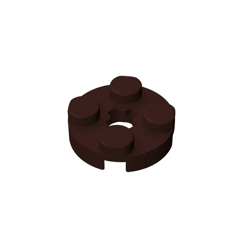 Gobricks GDS-609 PLATE 2X2 ROUND | Compatible Building Blocks for DIY Educational M additional angle