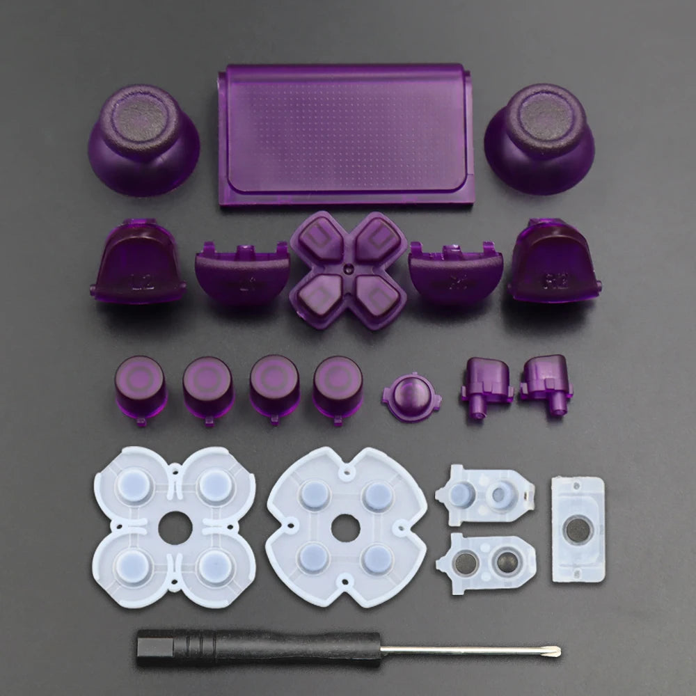 PS4 Controller Repair Kit | JDS/JDM-040 Button and Joystick Replacement Set alternate view