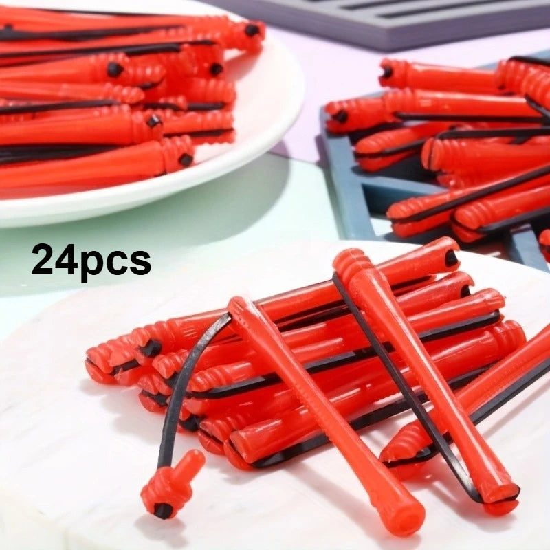 24pcs Hair Perm Rods Hair Curling Rollers Perming Curlers Rods Cold Wave Rollers for alternate view