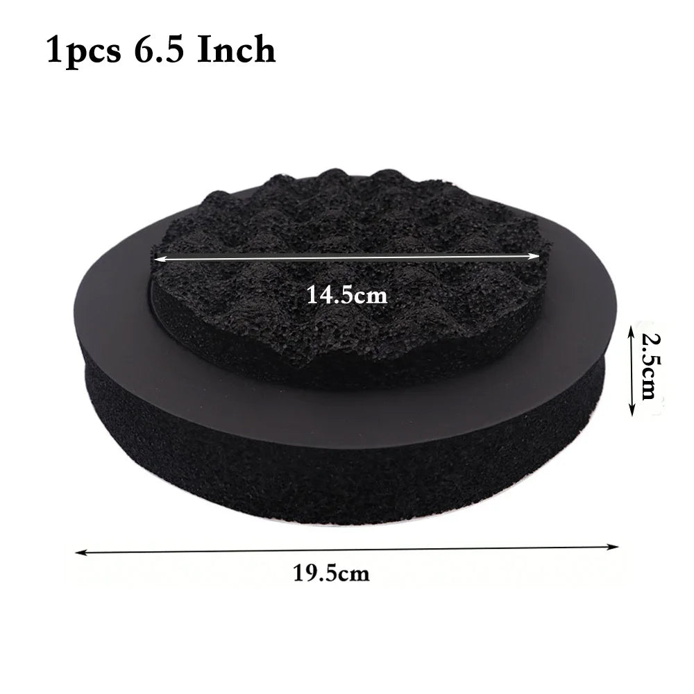 4/5/6.5 Inch Car Speaker Sound Insulation Ring Cotton Bass Door Trim Soundproof Auto Interior Accessories Foam Universal